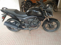 Black Honda CB Trigger