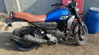 Blue Yamaha FZ-X