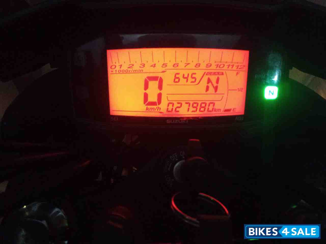 Black & Red Dual Tone Suzuki Gixxer 150