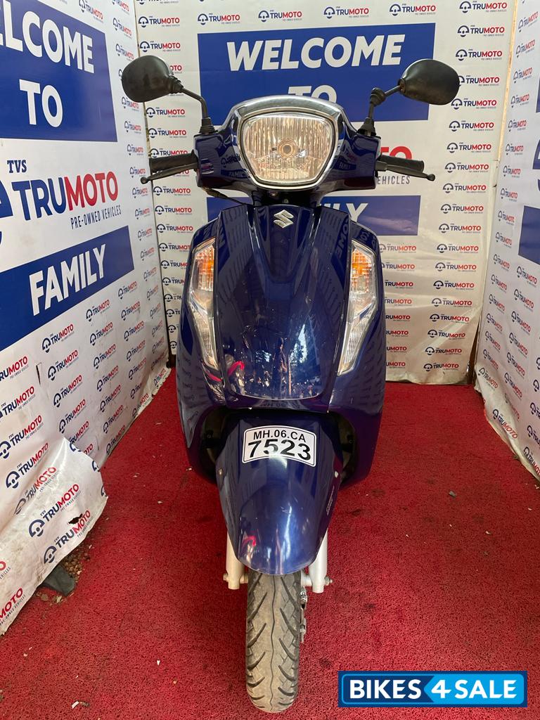 Blue Suzuki Access 125