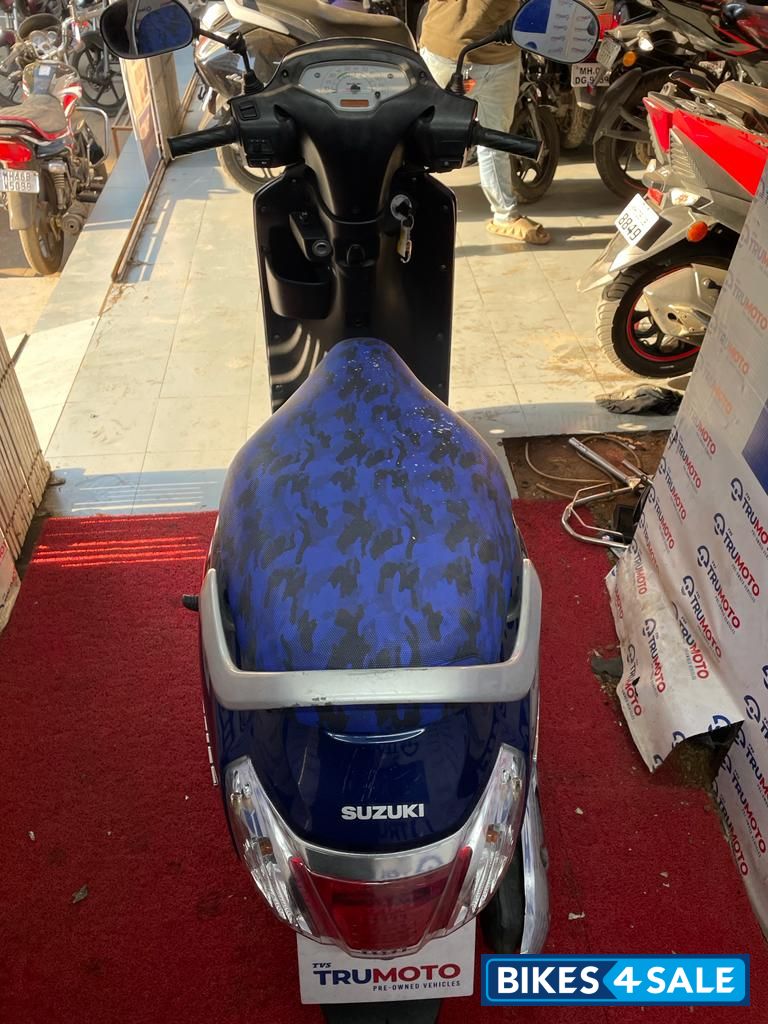 Blue Suzuki Access 125