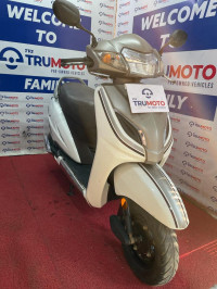 White And Gray Honda Activa 5G Limited Edition