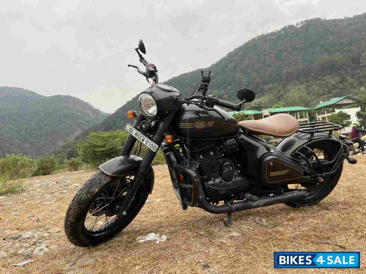 Matt Charcoal Jawa Perak BS6