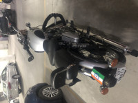 Silver Royal Enfield Classic 500