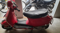 Red Piaggio VESPA