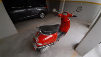 Red Piaggio VESPA