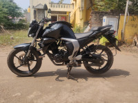 Black Yamaha FZ FI V2
