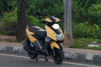 Yellow TVS NTORQ 125