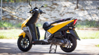 Yellow TVS NTORQ 125