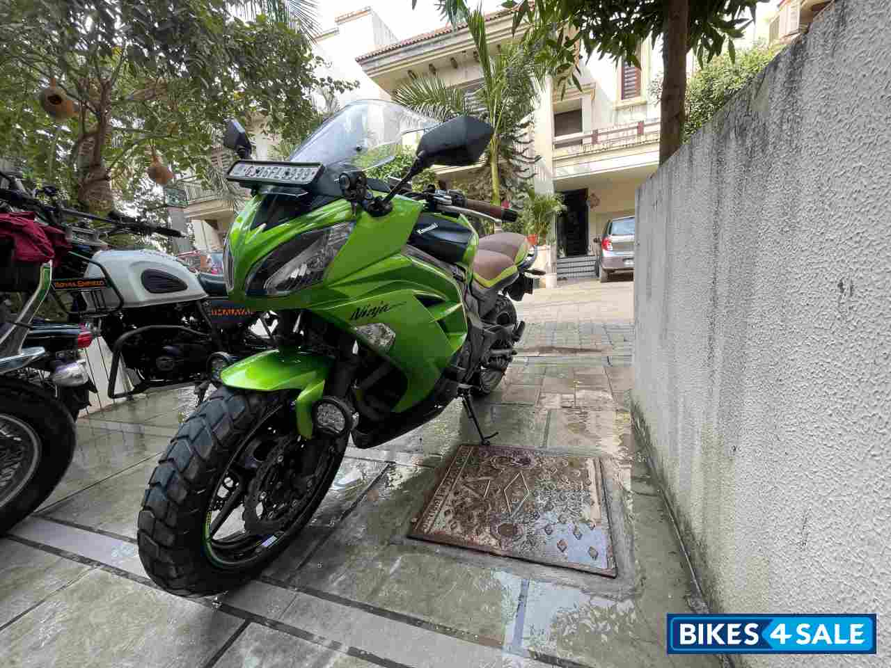 Green Kawasaki Ninja 650R