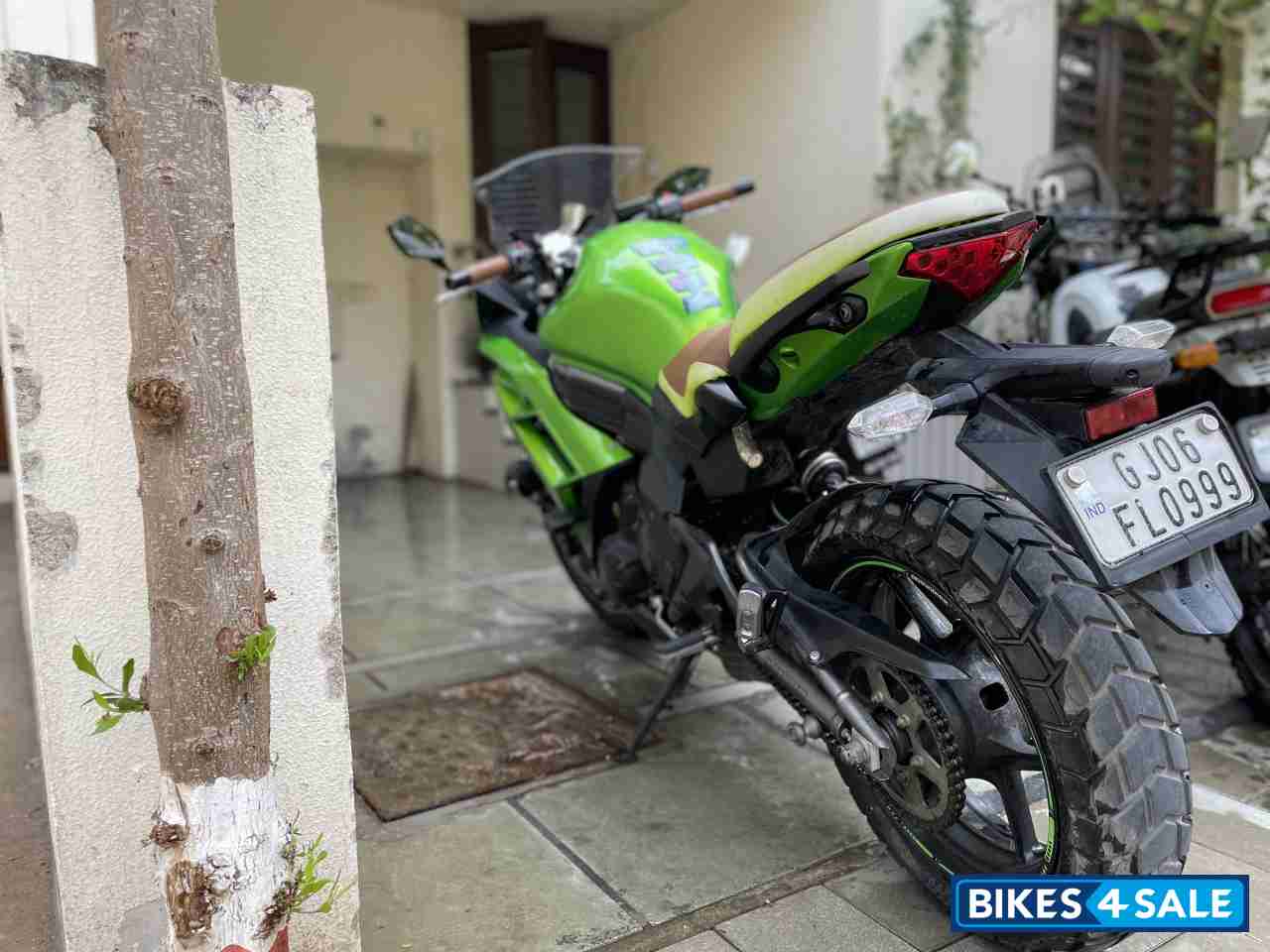 Green Kawasaki Ninja 650R Green Kawasaki Ninja 650R