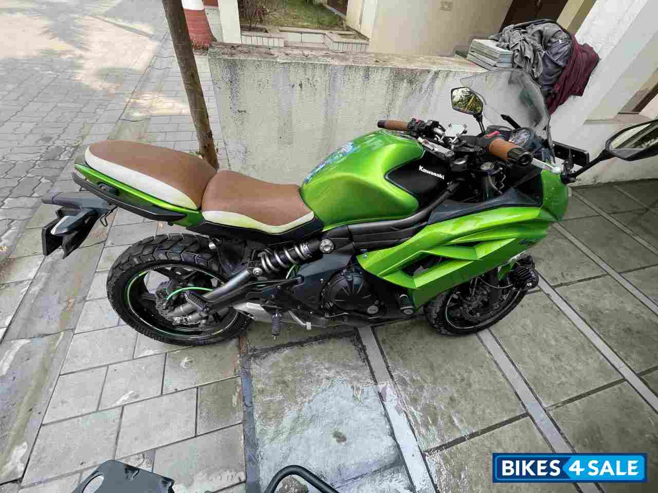 Green Kawasaki Ninja 650R Green Kawasaki Ninja 650R