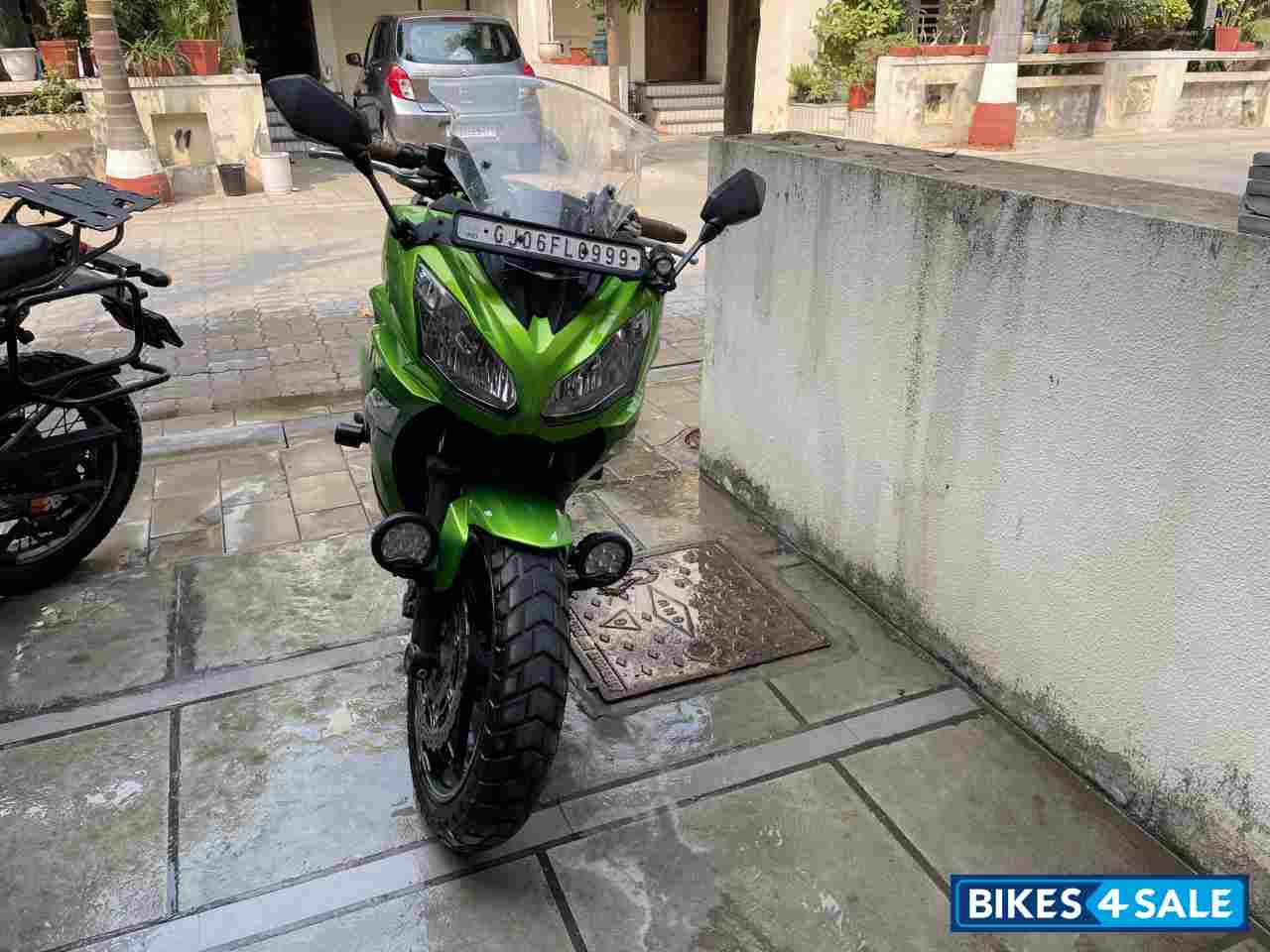 Green Kawasaki Ninja 650R Green Kawasaki Ninja 650R