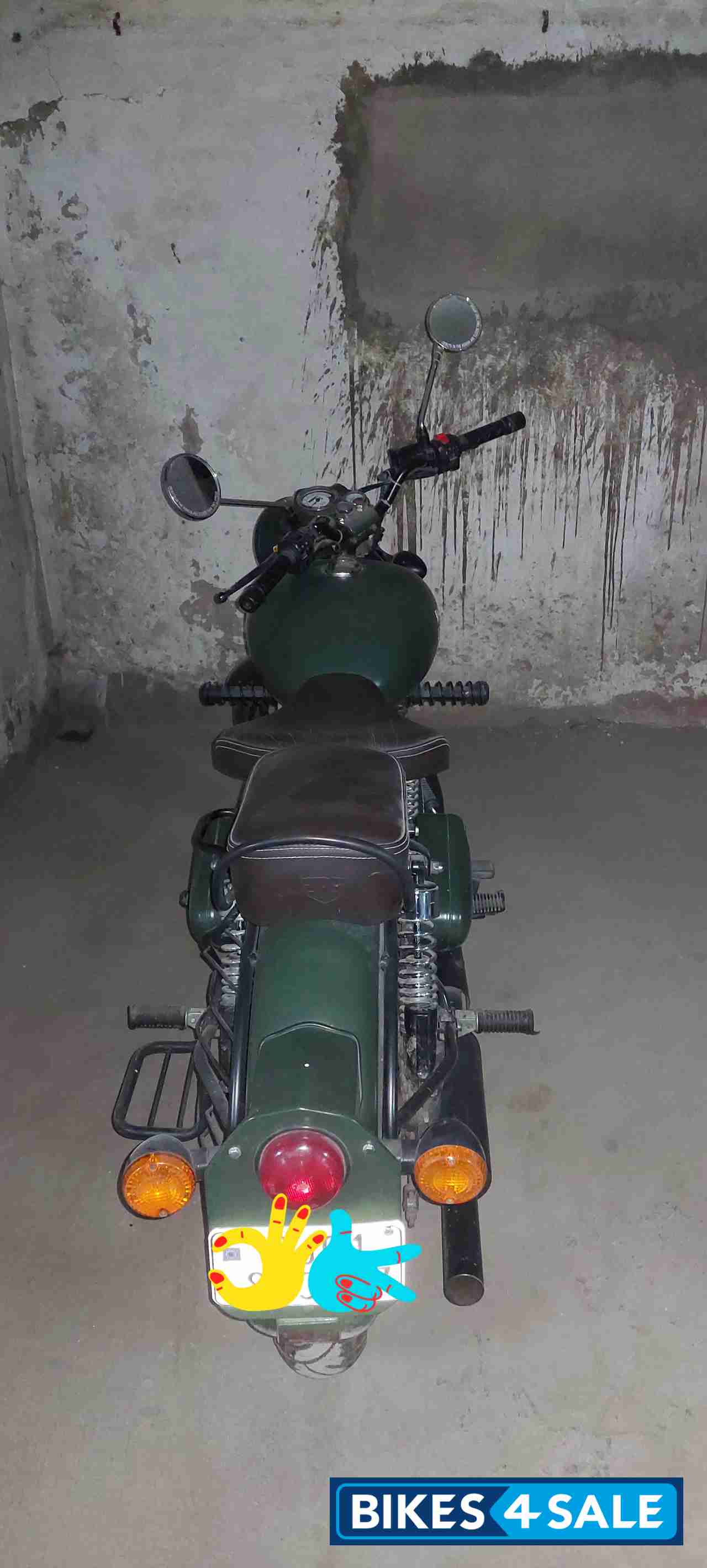 Green Royal Enfield Bullet Standard 350