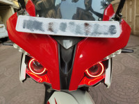 Red & White Bajaj Pulsar RS 200 ABS