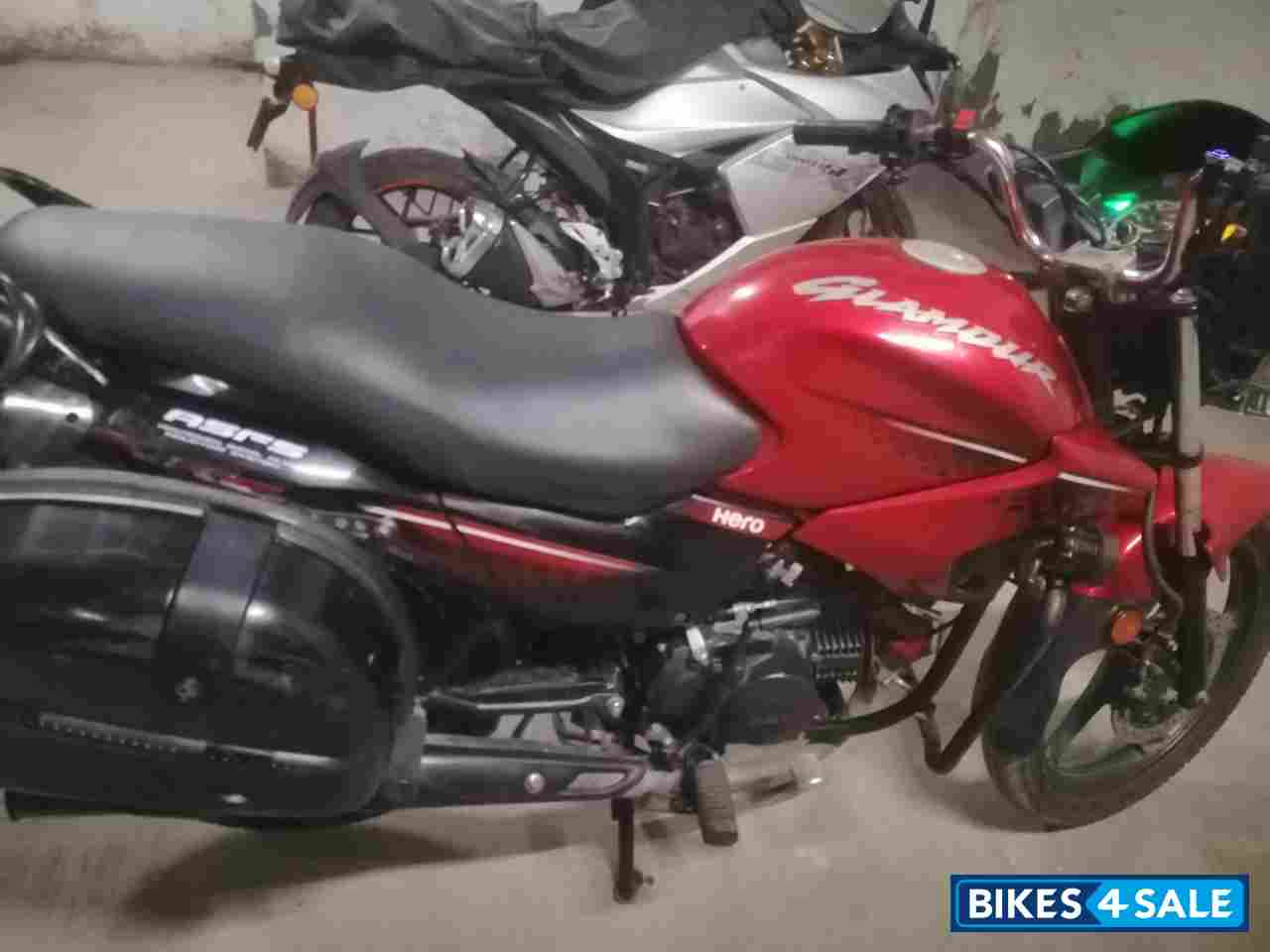 Red & Black Hero Glamour 125