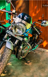 Blue Royal Enfield Continental GT 650 Twin