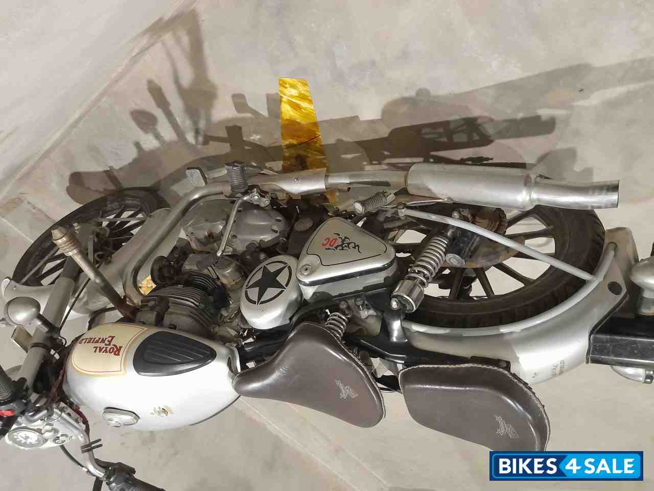 Silver Royal Enfield Classic 350