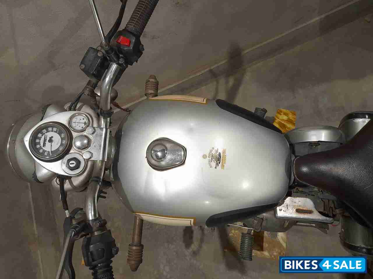 Silver Royal Enfield Classic 350