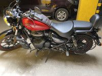 Red Royal Enfield Meteor 350 Fireball