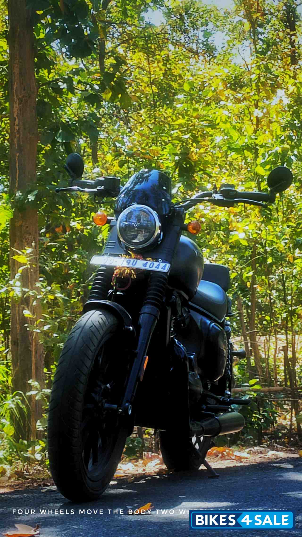 Smoke Grey Yezdi Roadster Dark