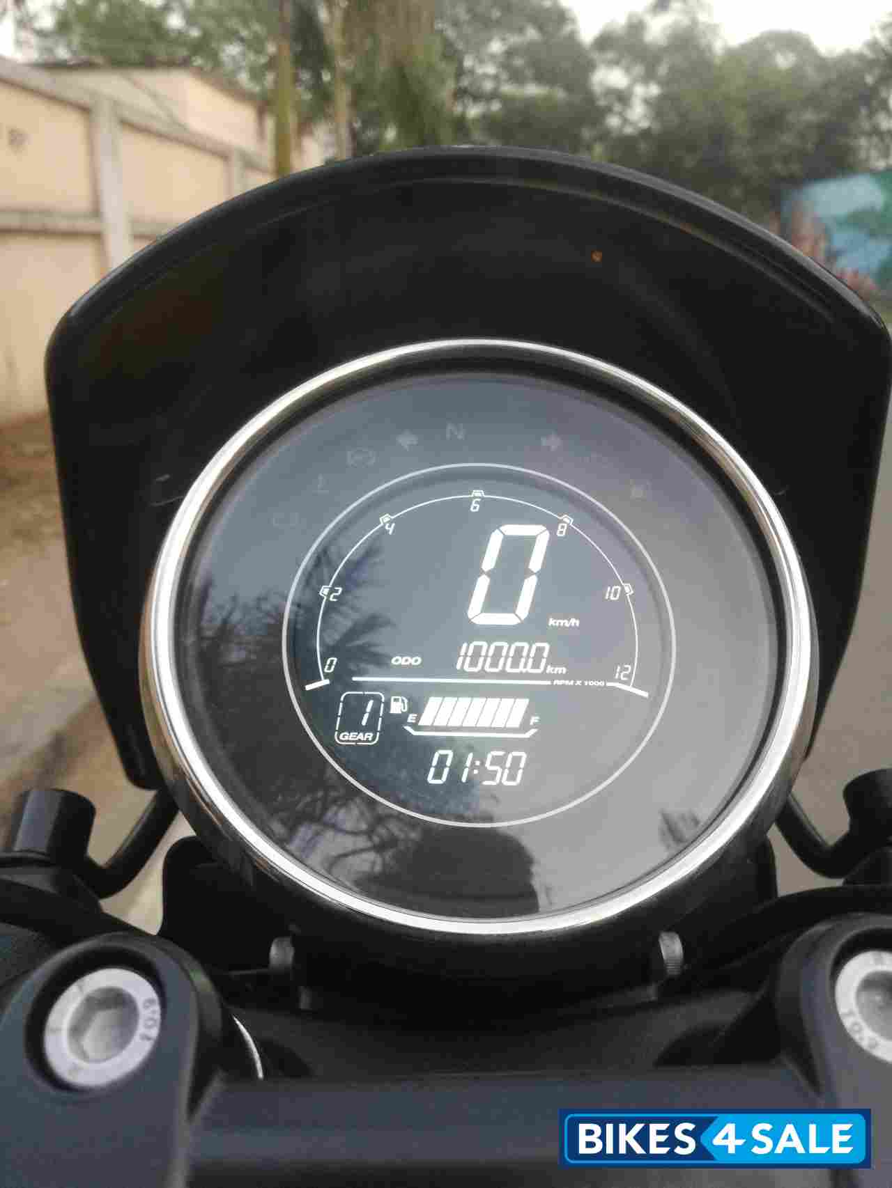 Smoke Grey Yezdi Roadster Dark