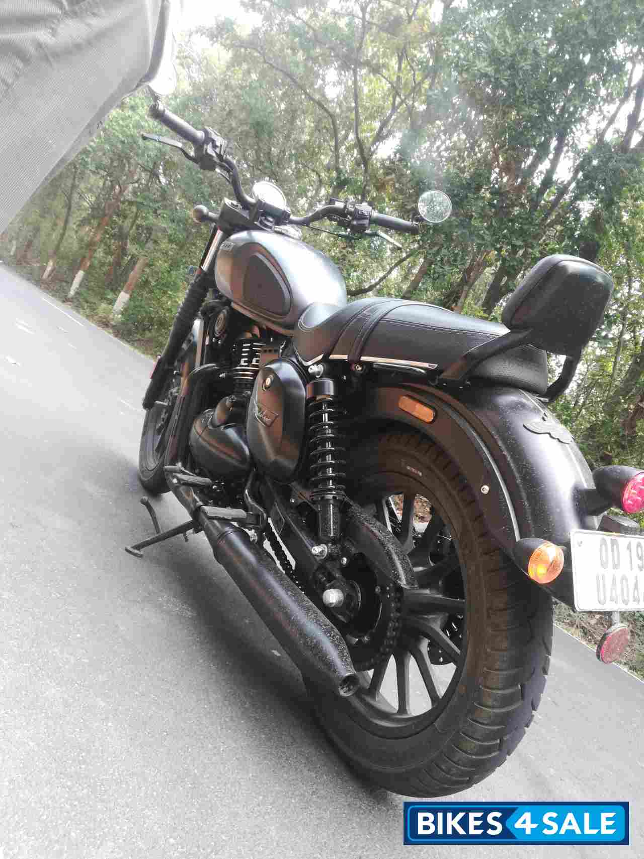 Smoke Grey Yezdi Roadster Dark