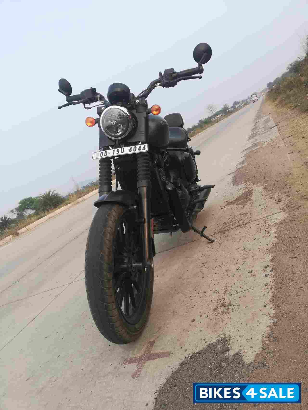 Smoke Grey Yezdi Roadster Dark