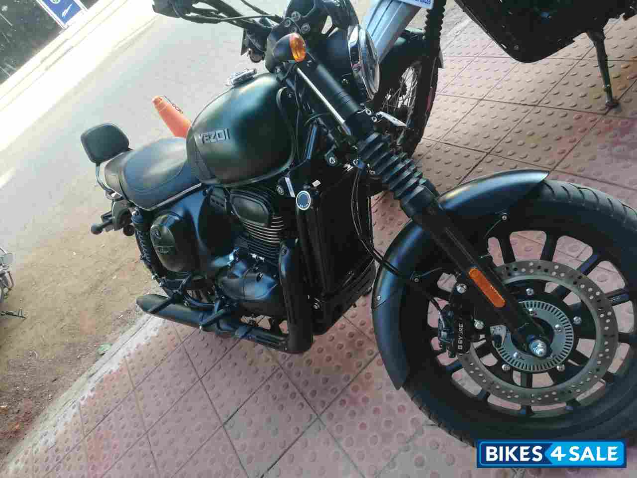 Smoke Grey Yezdi Roadster Dark