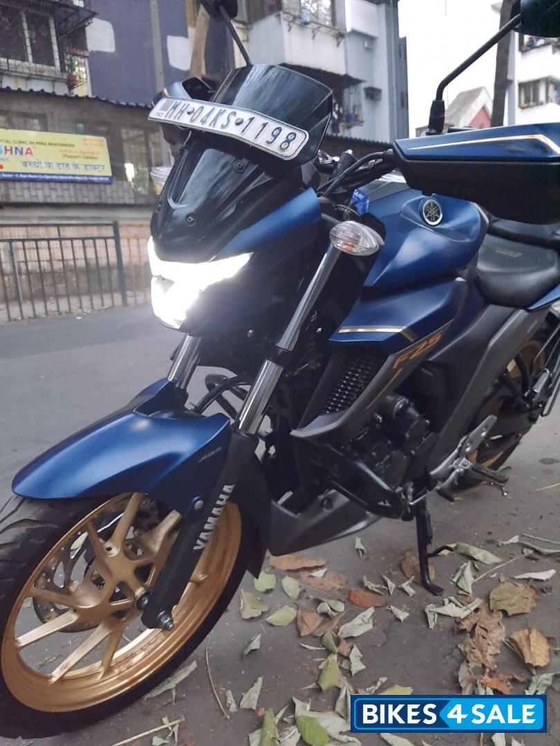 Matte Blue Yamaha FZ 25 BS6