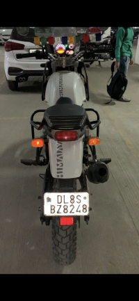 White Royal Enfield Himalayan