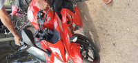 Red Suzuki Gixxer SF