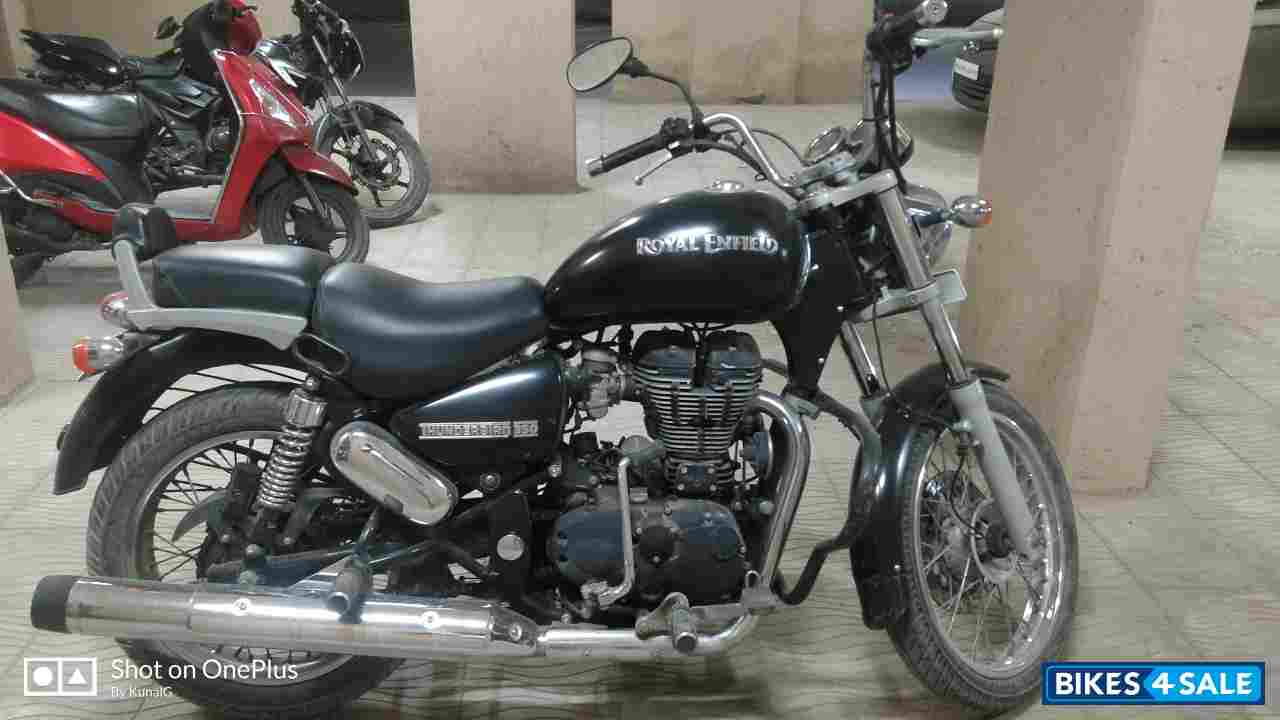 Matt Black Royal Enfield Thunderbird 350