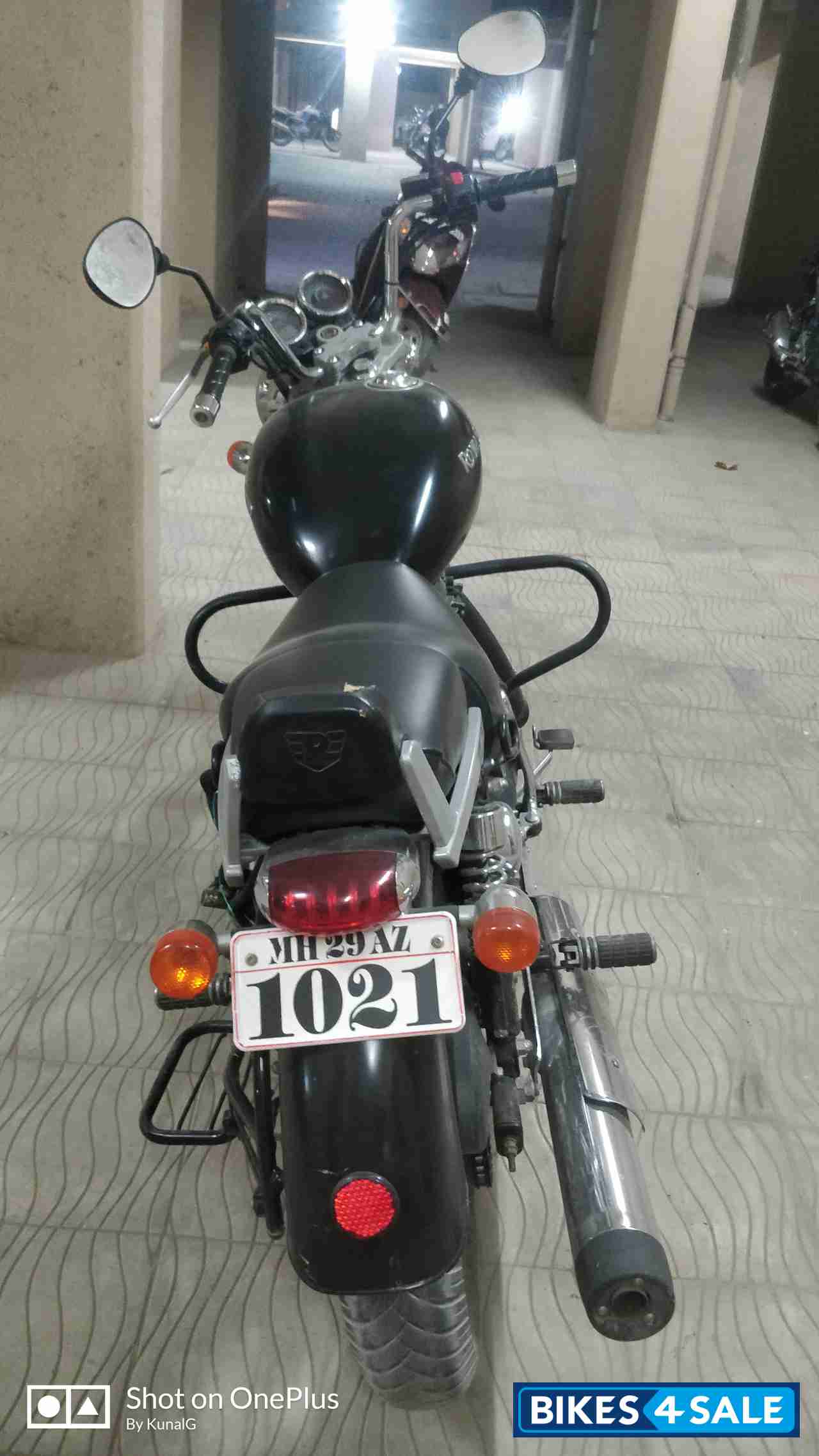 Matt Black Royal Enfield Thunderbird 350