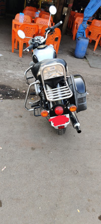 Silver Royal Enfield Classic 500