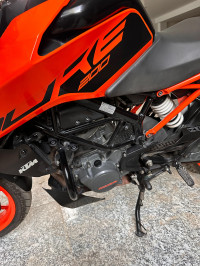 Orange Black KTM Duke 200 ABS