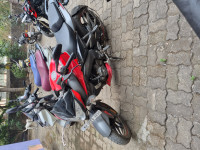 Red Bajaj Pulsar 200 NS ABS
