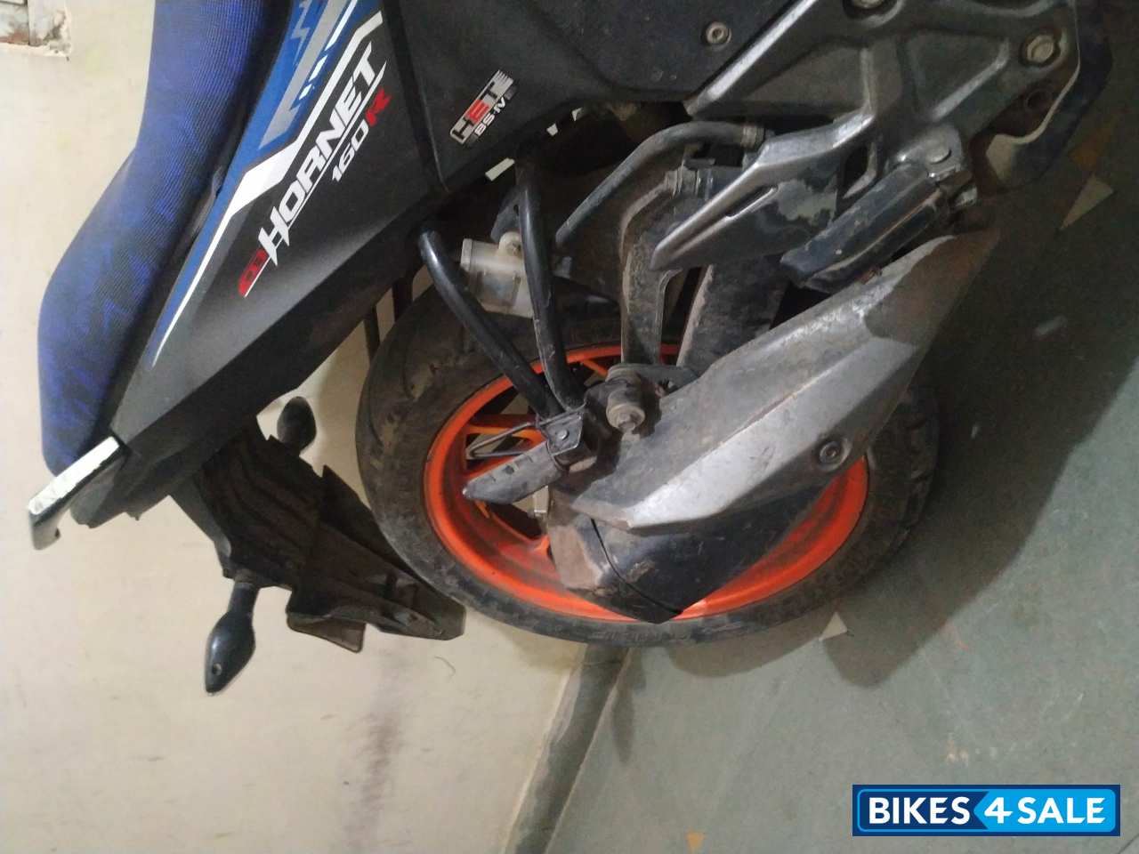 Stylish Blue Special Edition Honda CB Hornet 160R