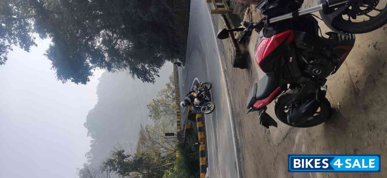 Red Bajaj Dominar 250