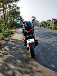 Orange Honda CB Hornet 160R