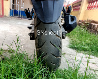 Orange Honda CB Hornet 160R