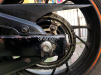 Orange Honda CB Hornet 160R