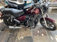 Maroon Royal Enfield Thunderbird 500