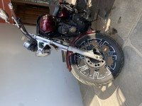 Maroon Royal Enfield Thunderbird 500