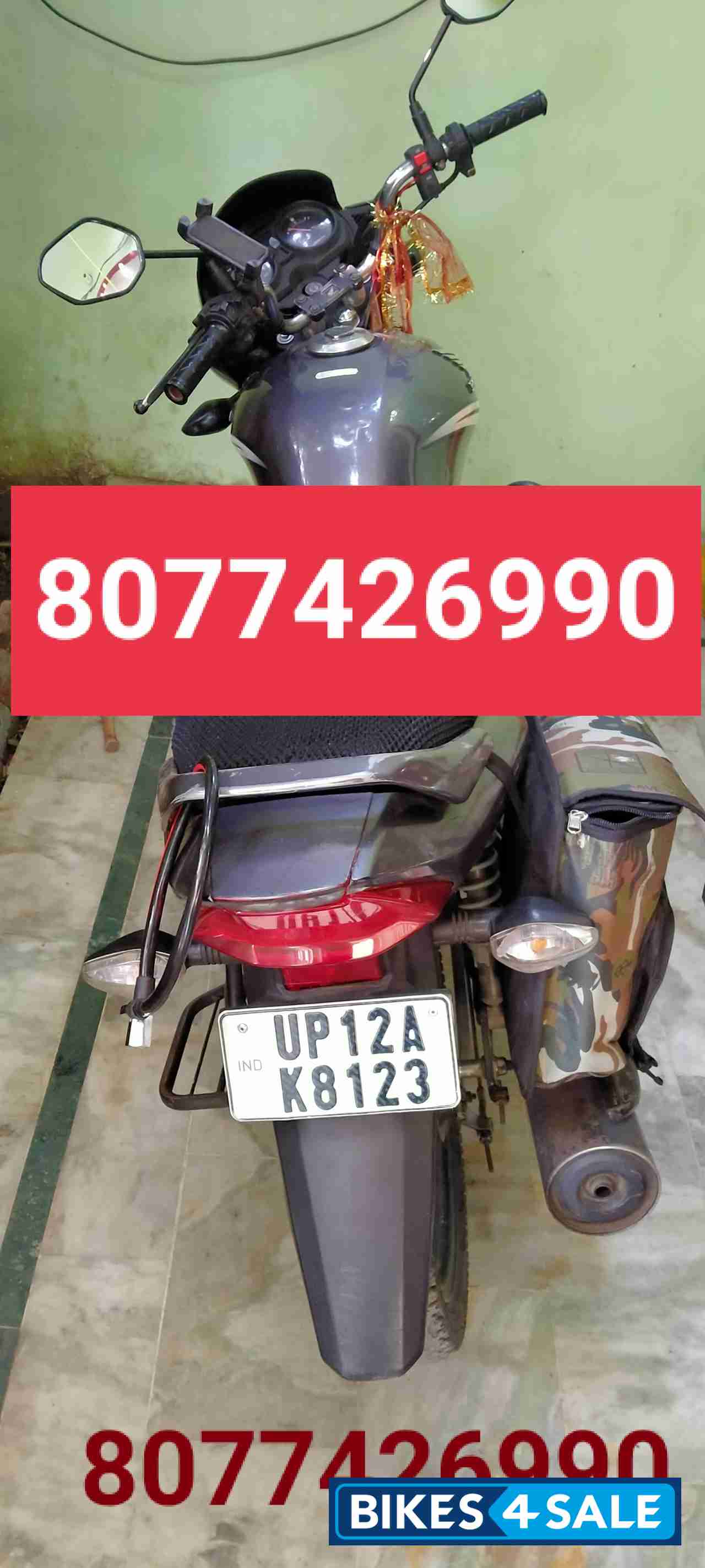 Silver Honda CB Shine