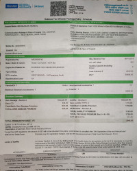 Athletic Blue Metal Honda CB Hornet 160R