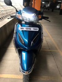 Trance Blue Metallic Honda Activa 5G