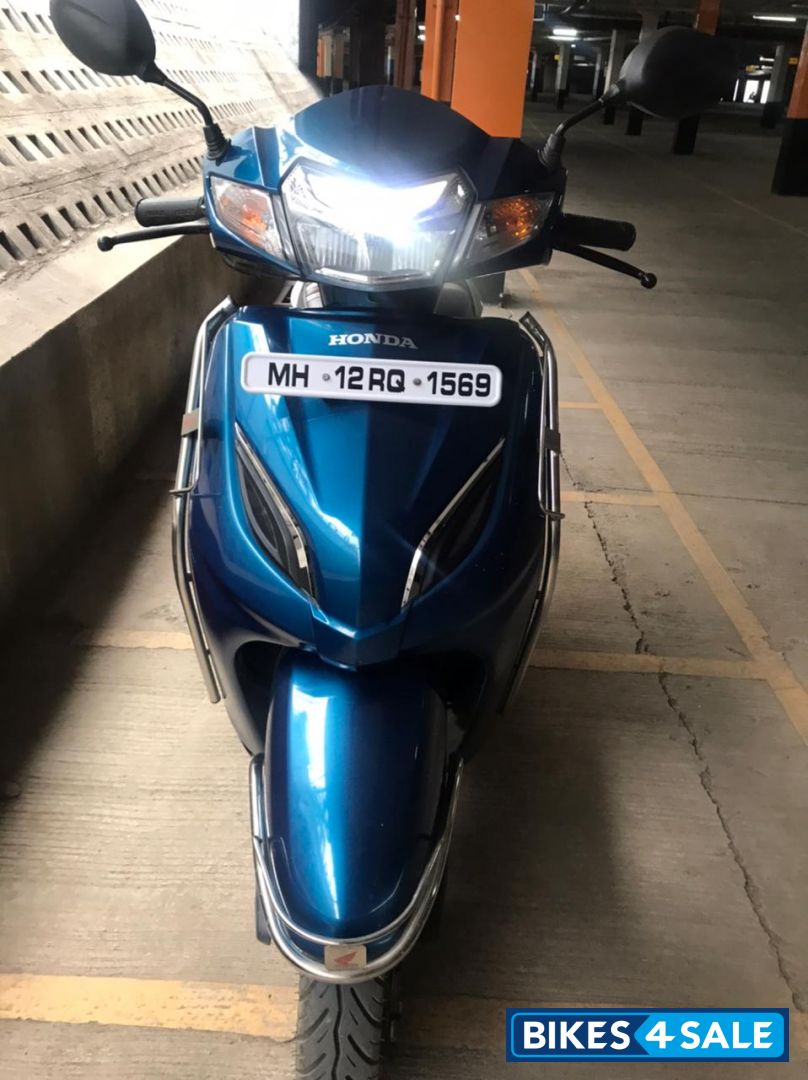 Trance Blue Metallic Honda Activa 5G