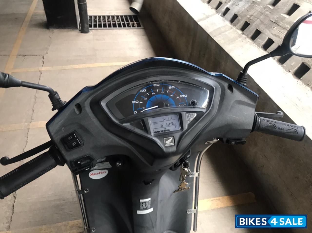 Trance Blue Metallic Honda Activa 5G Trance Blue Metallic Honda Activa 5G