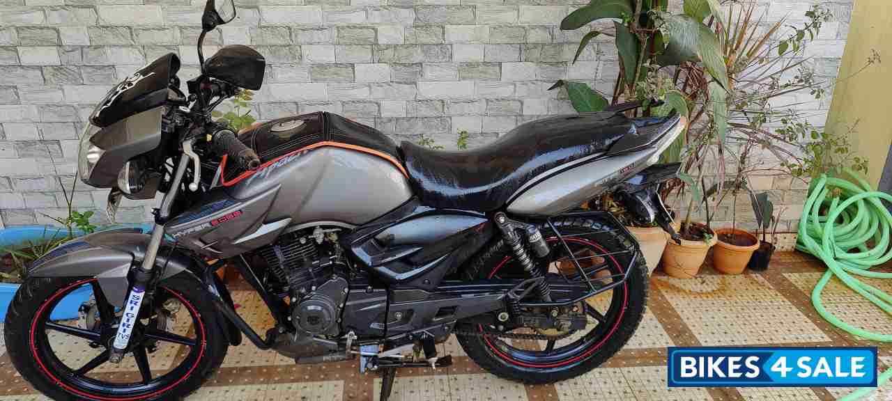 Grey TVS Apache RTR 160